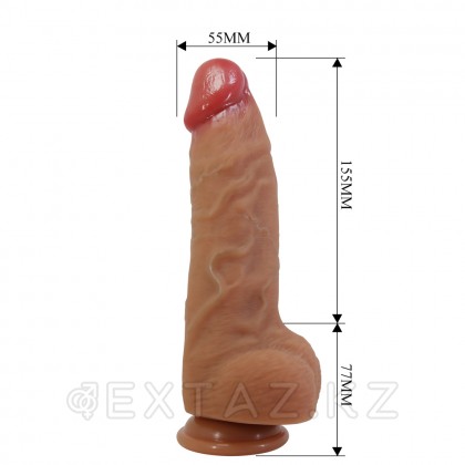 Реалистичный фаллоимитатор на присоске Najm (23,2*5,5 см) от sex shop Extaz фото 7