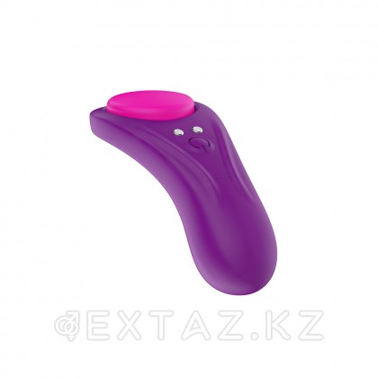 Вибратор в трусики на магните с пультом ДУ фиолетовый от sex shop Extaz