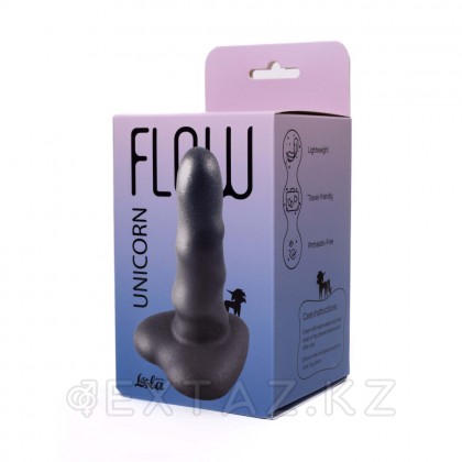 Нереалистичный дилдо Unicorn Mini Black (12,5*3,5 см) от sex shop Extaz фото 10