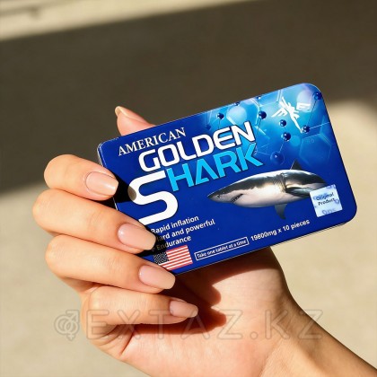Мужской возбудитель American Golden Shark (10 таб) от sex shop Extaz фото 6