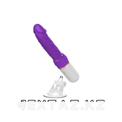 Телескопический вибратор с дисплеем на подставке от sex shop Extaz фото 6