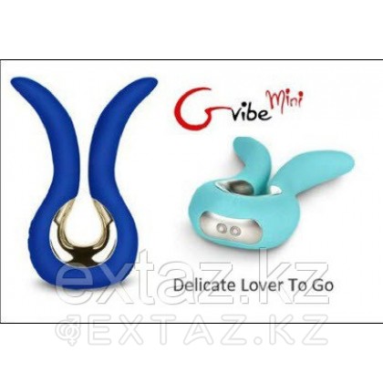 Инновационный вибратор Gvibe Mini - Fun Toys, ментоловый от sex shop Extaz фото 4