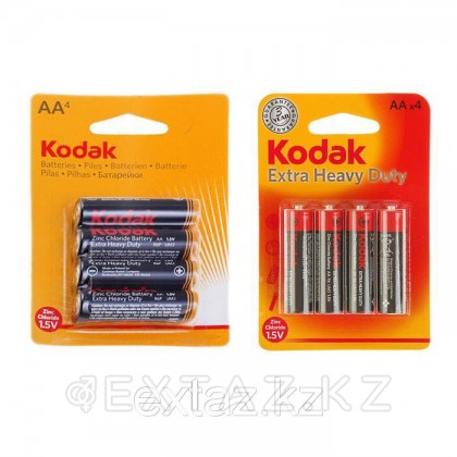 Батарейка солевая Kodak АА набор 4 шт. R6-4BL Heavy Duty [KAAHZ-4] от sex shop Extaz