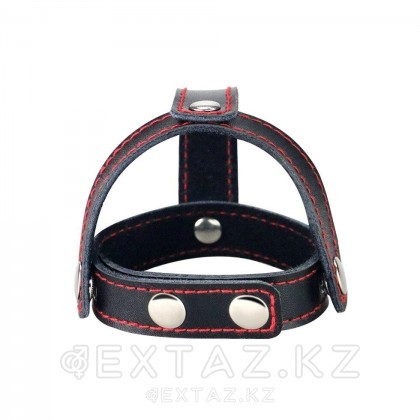 Кожаный бондаж на мошонку и пенис Bondage Fetish Lovetoy от sex shop Extaz