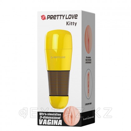 Мастурбатор ротик в колбе Kitty от sex shop Extaz фото 7
