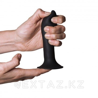 Реалистичный фаллоимитатор Adrien Lastic Hitsens 5 (12,9×2,4 см), чёрный от sex shop Extaz фото 5