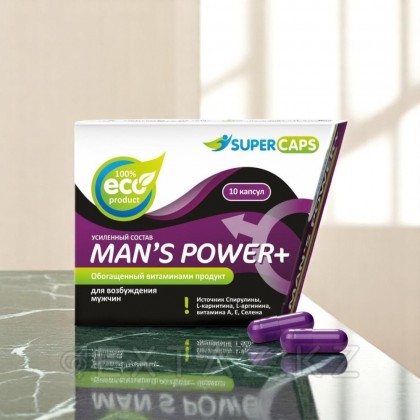 Средство возбуждающее Man's Power plus 10 капс. от sex shop Extaz фото 2