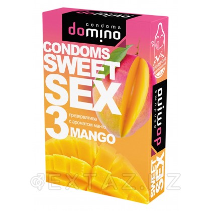 Презервативы для орального секса Sweetsex манго №3 от sex shop Extaz