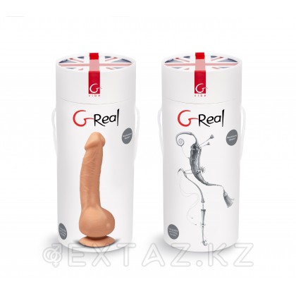 Gvibe Greal - супер-реалистичный вибратор из Bioskin, 22х3.7 см. от sex shop Extaz