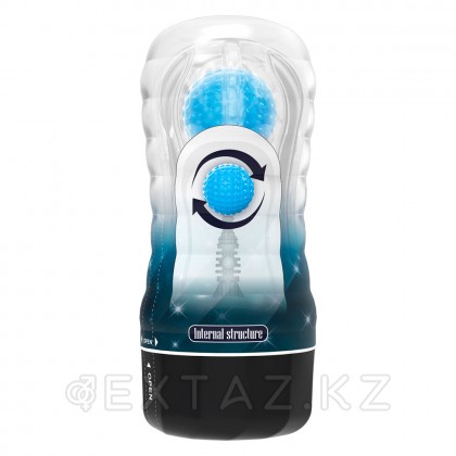 Мужской мастурбатор Planet  с внутренним стимулятором, синий от sex shop Extaz фото 8
