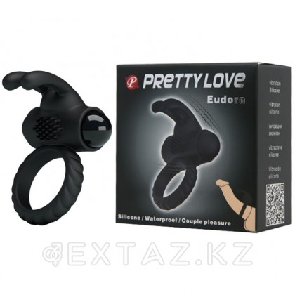 Эрекционное кольцо с вибрацией и доп. стимуляцией Eudora от sex shop Extaz фото 2
