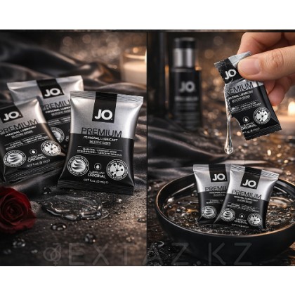 Лубрикант на силиконовой основе JO Premium, 5 мл от sex shop Extaz фото 2