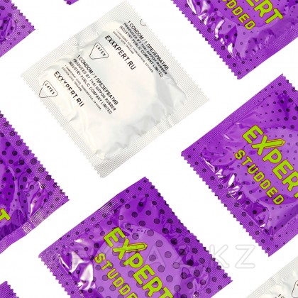 Презервативы EXPERT Studded, облегающие, точечные, 15 шт от sex shop Extaz фото 4