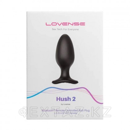 Анальная вибропробка Hush 2 второго поколения с управлением на расстоянии от Lovense (L: 57*150 Мм.) от sex shop Extaz фото 8