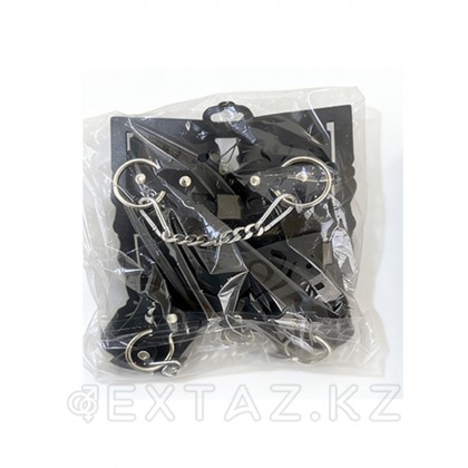 Набор фиксаторов из натуральной кожи от sex shop Extaz фото 2