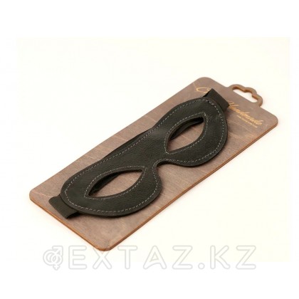 Открытая маска из натуральной кожи, овальная - extaz.kz фото 3 Открытая маска из натуральной кожи, овальная от sex shop Extaz фото 3