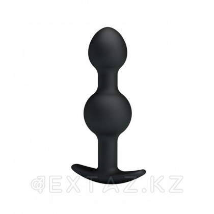 Анальный силиконовый плаг с двумя шариками от sex shop Extaz