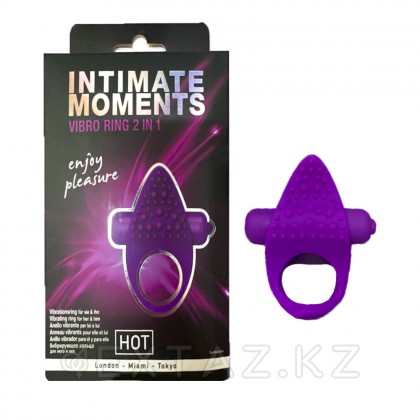 Виброкольцо стимулирующее 2 в 1 Intimate Moments от HOT от sex shop Extaz фото 2