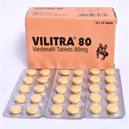 Препарат для усиления эрекции и продления полового акта Vilitra 80 mg (10 шт.) от sex shop Extaz фото 5