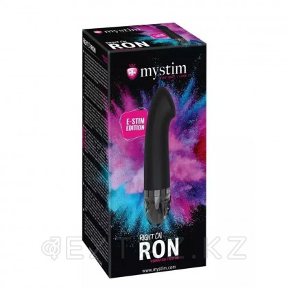 Вибратор Mystim Right on Ron с электростимуляцией, черный от sex shop Extaz фото 6