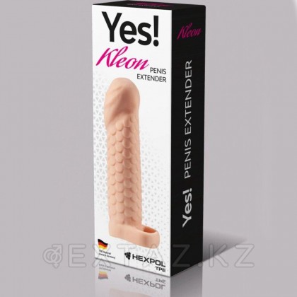 Увеличивающая насадка KLEON с кольцом 2, 15 см от sex shop Extaz фото 2
