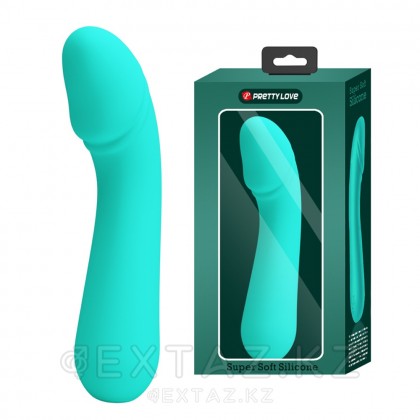 Вибратор Cetus Super Soft (15 см) бирюзовый от sex shop Extaz фото 2