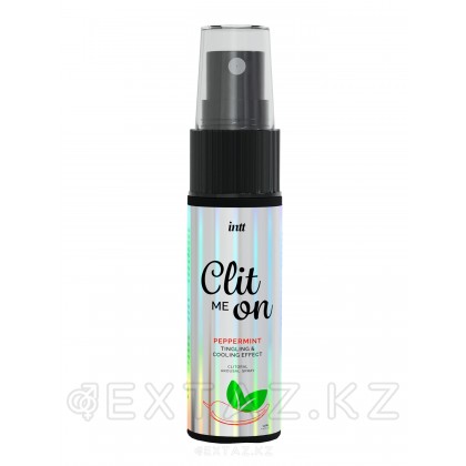 Охлаждающий жидкий вибратор для клитора с мятным вкусом Intt Clit Me On Peppermint 12 мл от sex shop Extaz