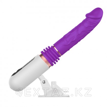Телескопический вибратор с дисплеем на подставке от sex shop Extaz фото 6