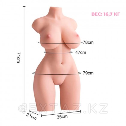 Женское сексуальное тело с большой грудью Erica от sex shop Extaz фото 11