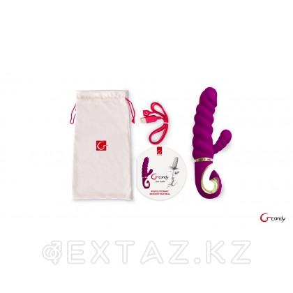 Вибратор Gvibe Gcandy - Sweet Raspberry, 18 см от sex shop Extaz фото 8