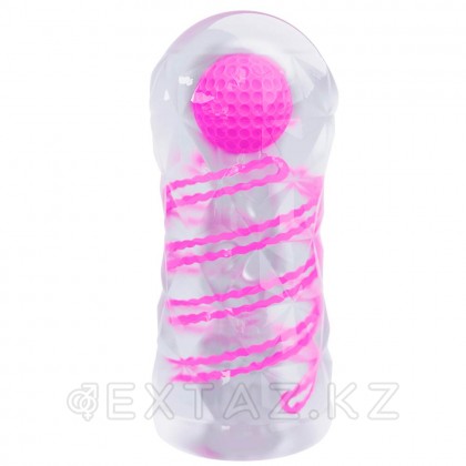 Мастурбатор от Pretty love с внутренним стимулятором в розовом цвете от sex shop Extaz
