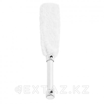 Шлепалка из натуральной кожи BDSM Арсенал, белая от sex shop Extaz