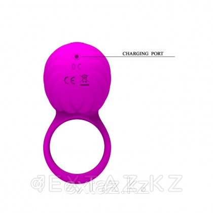 Эрекционное кольцо с вращающимся стимулятором клитора от sex shop Extaz фото 4