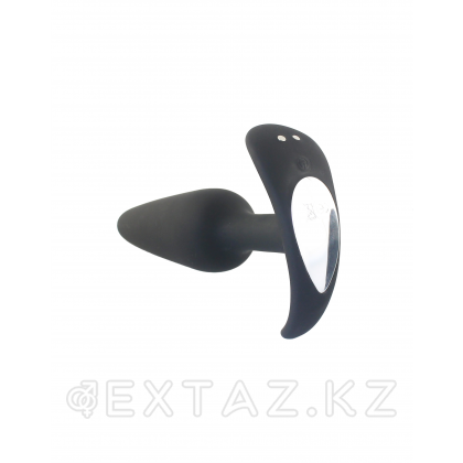 Анальный стимулятор с вибрацией черный Lealso от sex shop Extaz фото 2