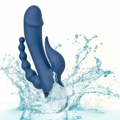 Вибратор тройного действия CalExotics III Triple Orgasm, 11.5 см x 3.25 см от sex shop Extaz фото 6