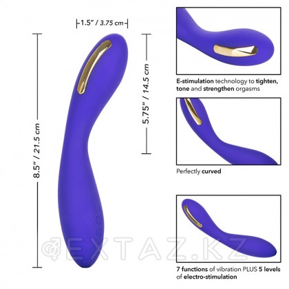 Вибромассажер с электростимуляцией Calexotics Impulse Intimate E-Stimulator Wand (21.5 x 3.75 см) от sex shop Extaz фото 9