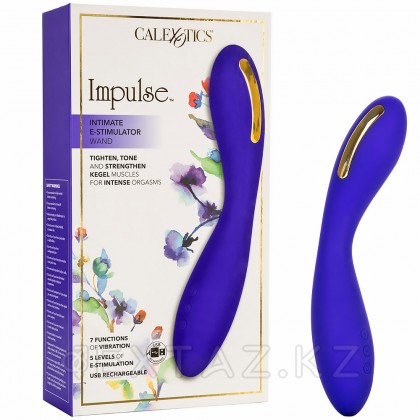 Вибромассажер с электростимуляцией Calexotics Impulse Intimate E-Stimulator Wand (21.5 x 3.75 см) от sex shop Extaz фото 11