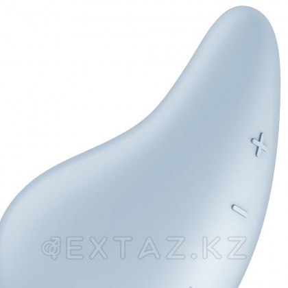 Клиторальный мини-вибратор Satisfyer Dew Drop голубой от sex shop Extaz фото 4