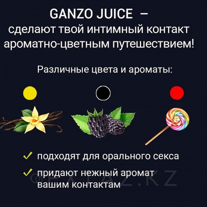 Презервативы ароматизированные Ganzo Juice Black Edition, цветные 12 шт. от sex shop Extaz фото 3