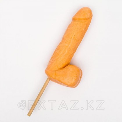 Карамель на палочке «Мега Мистер», оранжевый, 140 г от sex shop Extaz фото 5