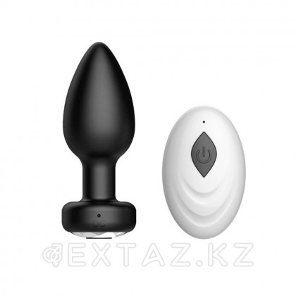 Анальная вибропробка с пультом ДУ от sex shop Extaz фото 3