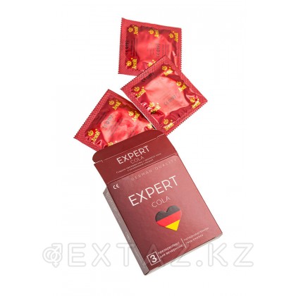 Презервативы EXPERT COLA № 3 (с ароматом колы), 3 шт. от sex shop Extaz фото 2