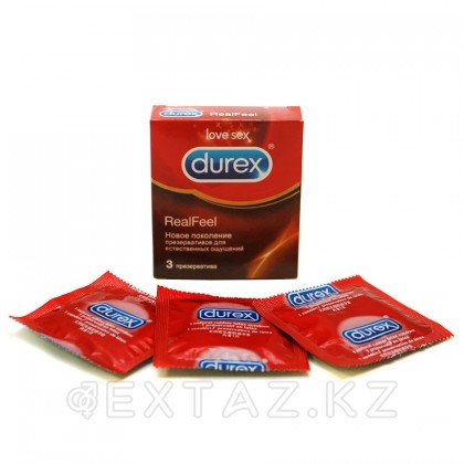 Презервативы Durex real feel - 3 шт. от sex shop Extaz фото 4