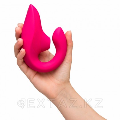 Бесконтактный клиторальный стимулятор Womanizer Blend, малиновый от sex shop Extaz фото 9