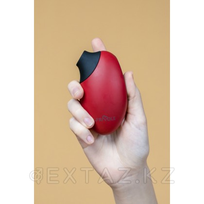 Бесконтактный вакуумный стимулятор клитора Adara, цвет бордовый (INFINITE) (One Size) от sex shop Extaz фото 2