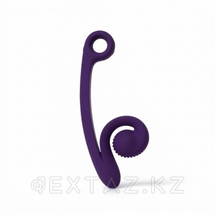 Вибратор для двойной стимуляции SVibe Snail CURVE фиолетовый от sex shop Extaz
