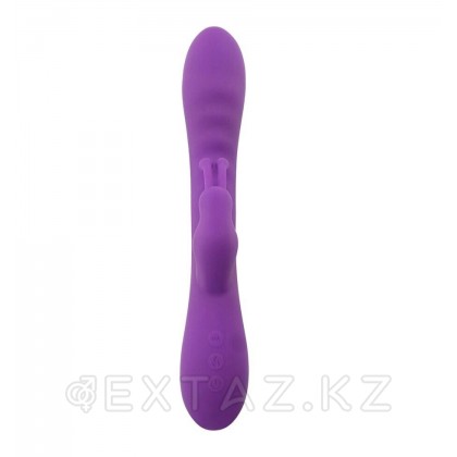 Вибратор с клиторальным стимулятором Lealso Rabbit vibrator (фиолетовый) от sex shop Extaz фото 3