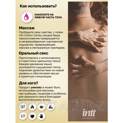 Intt Aperol Massage Gel - Съедобный гель для интимного массажа, 30 мл (Апероль) от sex shop Extaz фото 2