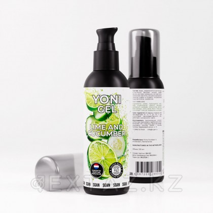 Лубрикант для орального секса SGAN Sensual со вкусом Лайм огурец, 100 мл от sex shop Extaz фото 5
