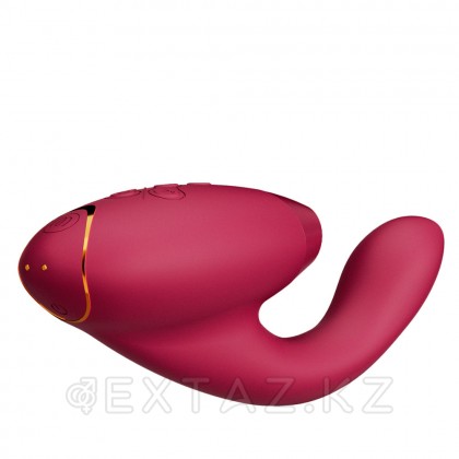 Бесконтактный клиторальный стимулятор Womanizer Duo 2, бордовый от sex shop Extaz фото 2